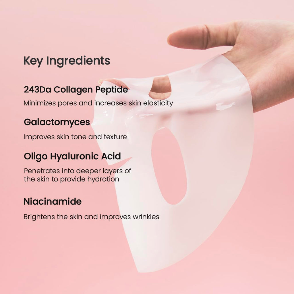 Masque gel hydratant en profondeur au bio-colagène
